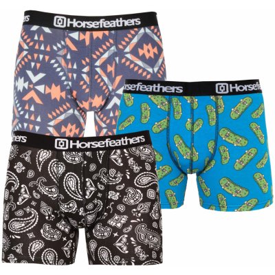 Horsefeathers 3 pack pánské boxerkySidney AM070LPV – Zboží Mobilmania