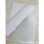 Olino Paperworks Int BV Bavlněný ruční papír A4 s přírodním okrajem - bílý – Zboží Dáma