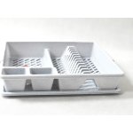 Curver Odkapávač s podnosem L - šedá – Zboží Dáma