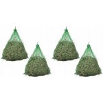 Sada 4 sítí na seno polypropylen 1x1 m zelená oka 45x45 mm – Hledejceny.cz