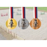 Akrylátová medaile Parkur Zlatá – Zboží Dáma