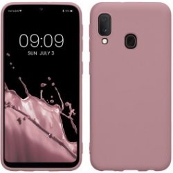 Pouzdro Kwmobile Samsung Galaxy A20e růžové