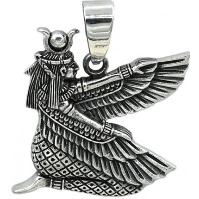 Vorlové Šperky Stříbrný přívěsek bohyně Eset PR810 – Zboží Dáma