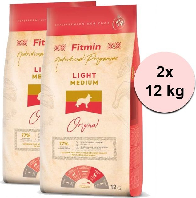 Fitmin Medium Light 2 x 12 kg