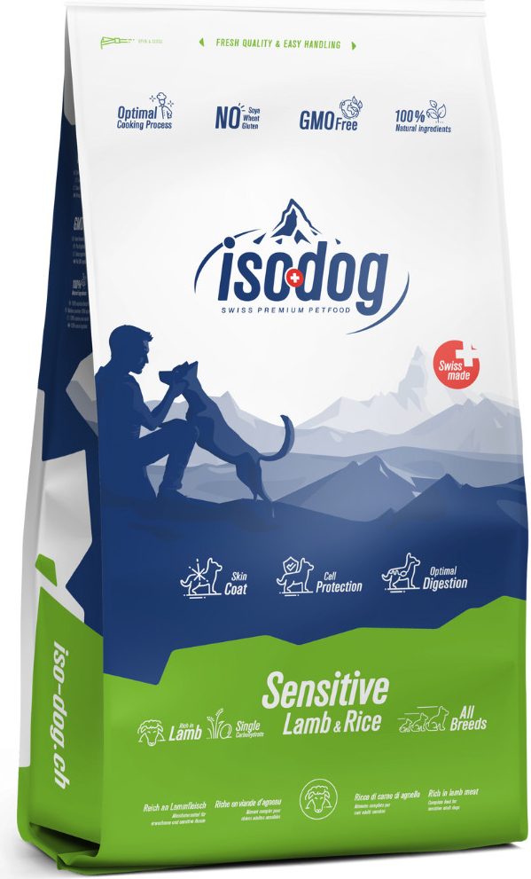 Iso-dog Adult Sensitive Lamb & Rice All Breeds 20 kg