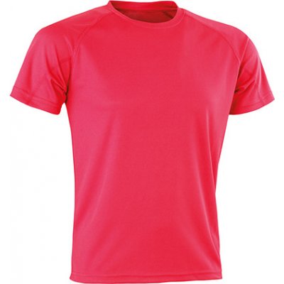 Spiro Aircool Rychleschnoucí sportovní piké tričko růžová výrazná
