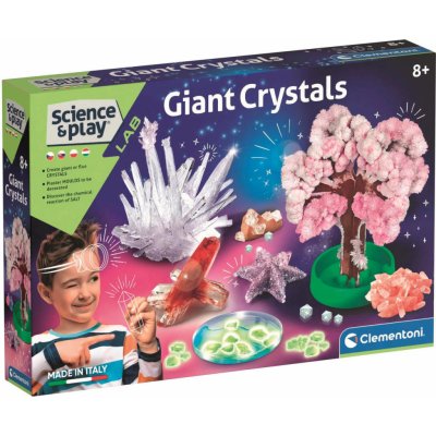 CLEMENTONI Science&Play Laboratoř: Mega svítící krystaly – Hledejceny.cz
