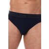 Boxerky, trenky, slipy, tanga Brubeck pánské slipy 00290A dark blue