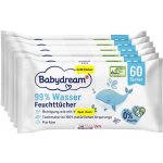 Babydream Vlhčené ubrousky s 99% obsahem vody 360 ks – Zboží Dáma