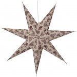 Papírová hvězda průměr 60 cm Star Trading Cotton - červená – Hledejceny.cz