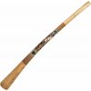 Ostatní perkuse Terre Teak Wood Didgeridoo Painted 150 cm