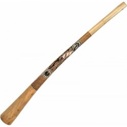 Terre Teak Wood Didgeridoo Painted 150 cm