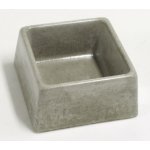BETON Miska čtverec 600 ml – Zboží Dáma