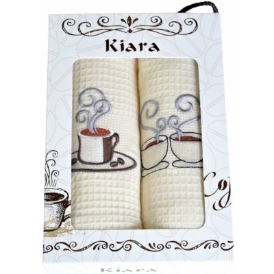 Praktik Kiara Cappuccino 50x70 cm 2 ks krémová – Zboží Mobilmania