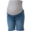 Těhotenské kalhoty Esmara dámské těhotenské džínové kraťasy světle modrá
