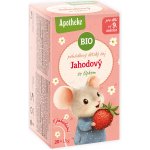 Apotheke BIO Pohádkový dětský čaj jahodový se šípkem 20x1,5 g – Zboží Dáma