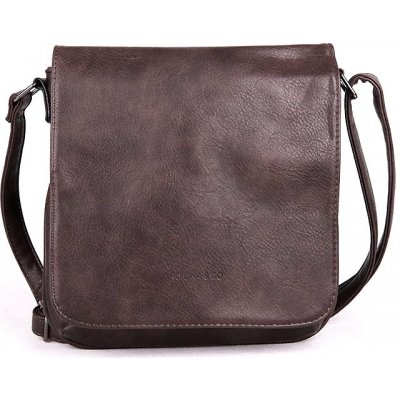 Malá crossbody kabelka ROMINA & CO F21 tmavěhnědá kávová s klopou – Hledejceny.cz