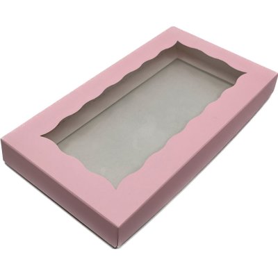 Dárková krabička s průhledným okénkem 21x11x2 cm – Zboží Mobilmania