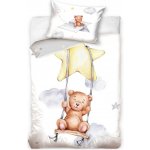 TipTrade povlečení Medvídek na Houpačce 4869 40 x 60 , 100 x 135 cm – Zboží Dáma