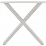 Pur Iternal Select Stolová noha X, 700 × 374 × 723 mm, bílá, 2 ks – Sleviste.cz