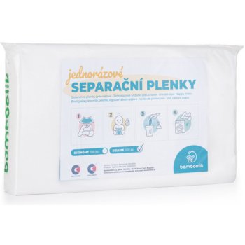 Bamboolik Separační pleny jednorázové Deluxe