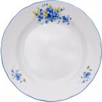 český porcelán talíř dezertní fialky 19 cm – Zboží Dáma