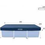 Intex Krycí plachta na bazén 300 x 200 cm 28038 – Zbozi.Blesk.cz