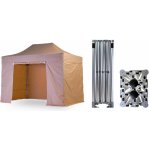 TENTino BIG HEXAGON 3x4,5 m 10B SVĚTLE HNĚDÁ – Hledejceny.cz