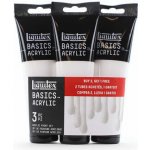 Liquitex akrylová barva basics 3 ks 118 ml titanium white – Hledejceny.cz