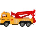 Teddies Auto odtahovka plast 16cm na setrvačník na baterie se světlem se zvukem v krabici 21x13x9cm – Zboží Dáma