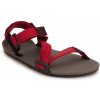 Dětské sandály Xero shoes sandály Z-trail Youth Charcoal/Red Pepper