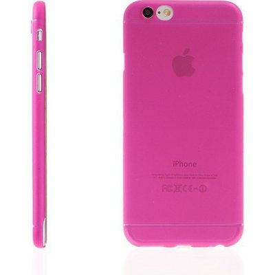 Pouzdro AppleMix Ultra tenké plastové Apple iPhone 6 / 6S - s prvkem ochranu skla kamery - růžové – Zboží Mobilmania