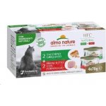 Almo Nature HFC šunka se sýrem grilovaná krůta 4 x 70 g – Hledejceny.cz