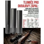 A-TEC WAVE Carbon, pro malorážky, Ráže: .22LR na závit M9x0,75mm – Zboží Dáma