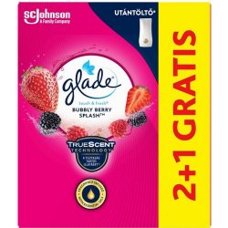 GLADE Touch&Fresh Bubble Berry Splash náplň 3 x 10 ml