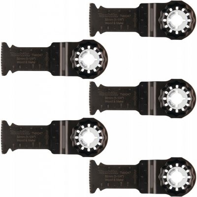 Makita pilový list rovný 32x50mm BiM, sada 5 ks TMA047 B-64814-5 – Hledejceny.cz