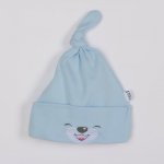 Bobas Fashion Bavlněná čepička Lucky modrá – Sleviste.cz