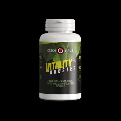 Czech Virus Vitality Booster 90 kapslí – Hledejceny.cz