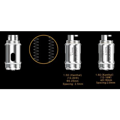 aSpire Nautilus X žhavící hlava nerez 1,5ohm – Sleviste.cz