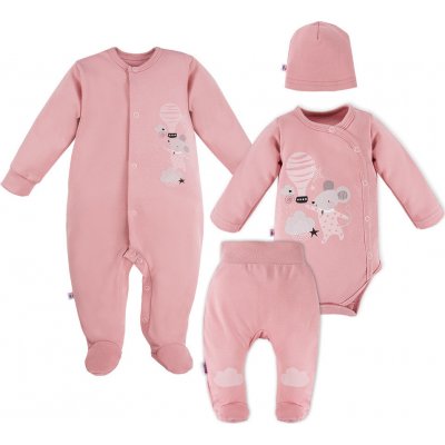 EEVI Komplet Mellow růžová – Zboží Mobilmania