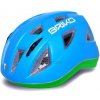 Cyklistická helma Briko Paint Light blue /green fluo 2016
