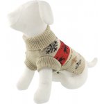 Dog Fantasy Winter Tale Vánoční pletený se soby – Zboží Dáma