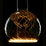 Segula floating globe twisted G150 E27 6W šedá 55059 – Hledejceny.cz