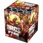Kompakt ohňostroj 16 ran / 30 mm Orcs Pyro – Zboží Dáma