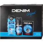 Denim Original pro muže voda po holení 100 ml + sprchový gel 250 ml + deospray 150 ml dárková sada – Hledejceny.cz