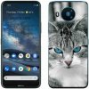 Pouzdro a kryt na mobilní telefon Nokia Pouzdro mmCase gelové Nokia 8.3 5G - kočičí pohled 1