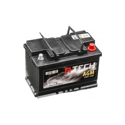 A-TECH AGM 12V 80AH 800A BA AGM80 – Hledejceny.cz