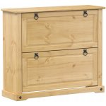 VidaXL Corona 99 x 32 x 85 cm masivní borové dřevo – Zboží Dáma