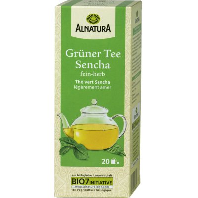 Alnatura BIO Sáčkový zelený čaj SENCHA 20 ks – Zboží Mobilmania