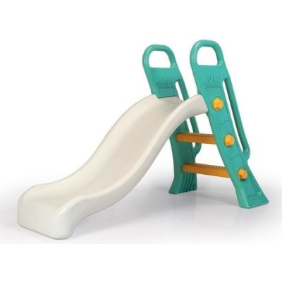 Dolu velká vodní skluzavka, bílo-zelená – Zboží Dáma